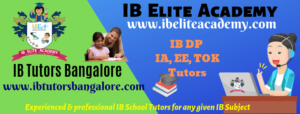 IB Tutors In Bangalore