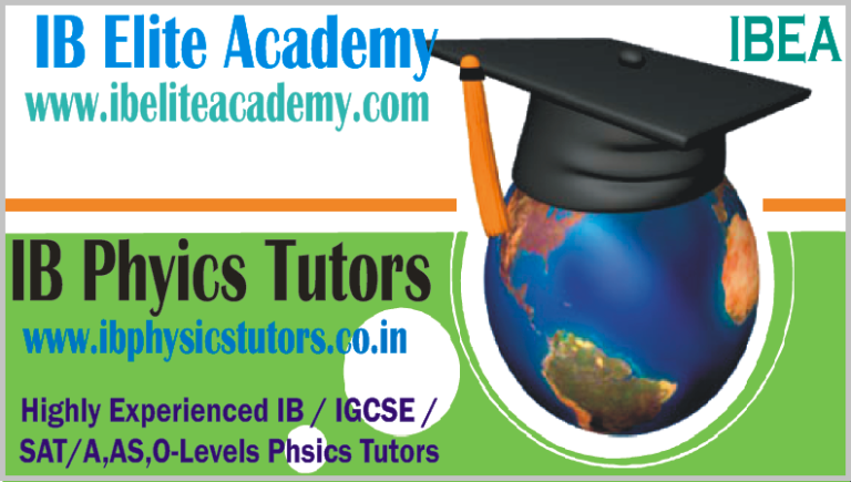 IB Physics Online Tutors